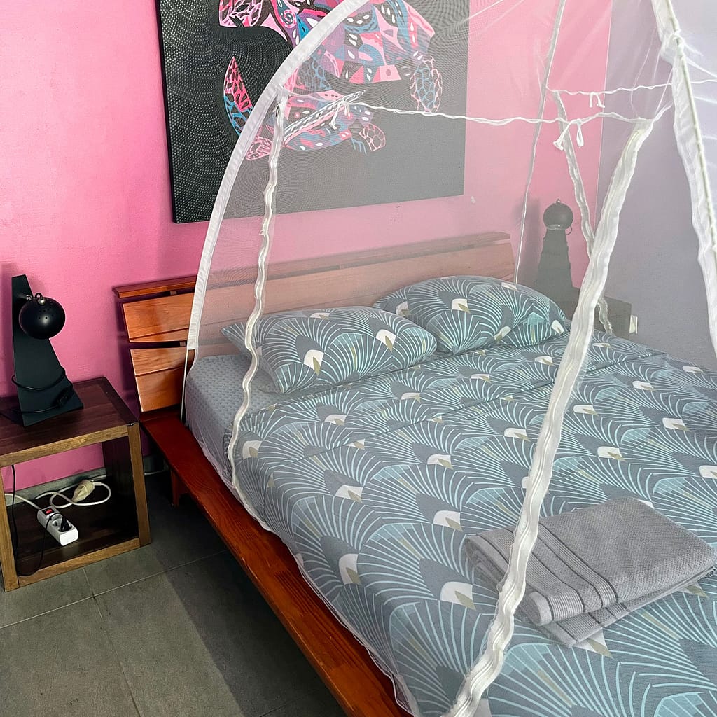 Chambre du Gîte Caracoli à Trinité